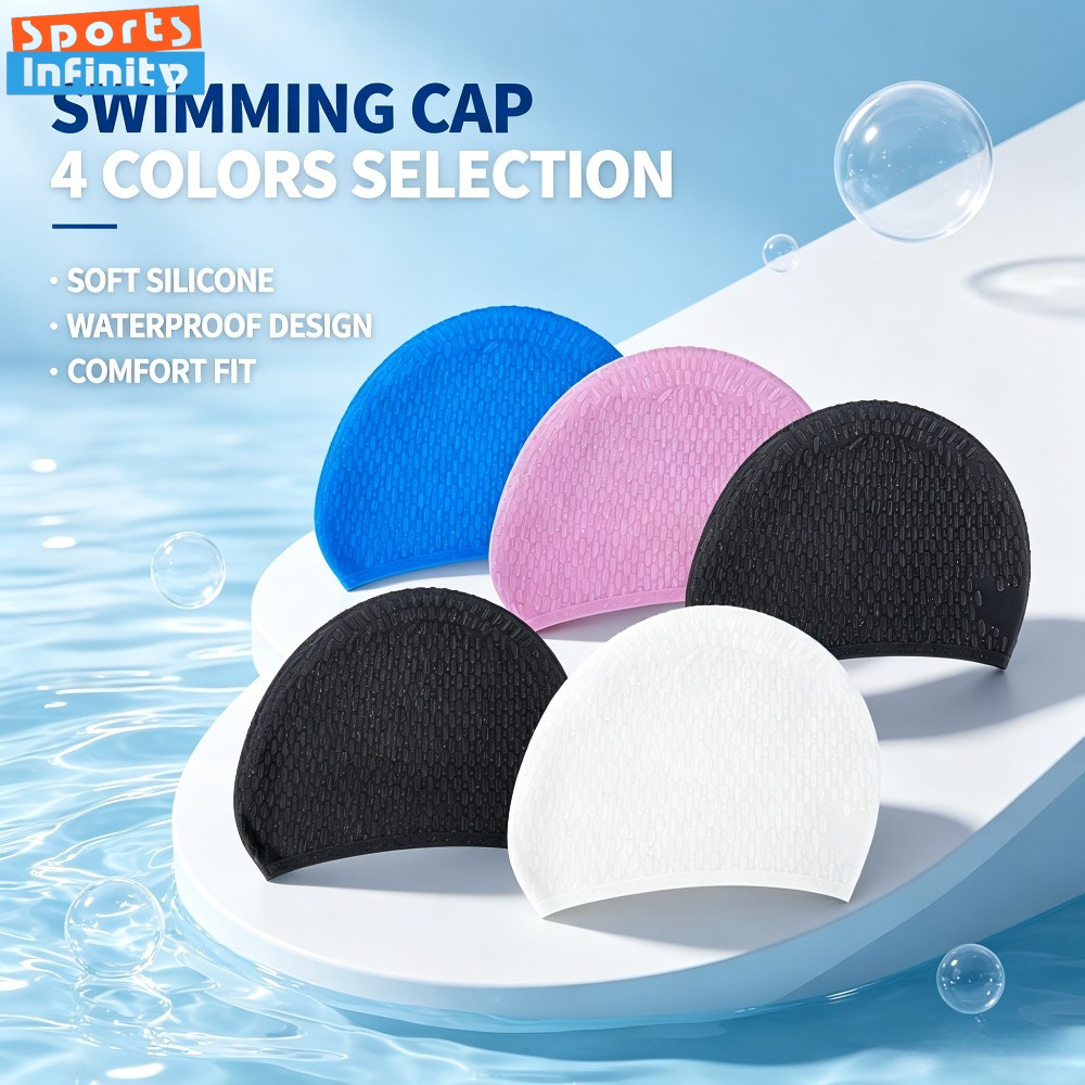 Swim Hat Silicone - Bonnet de bain en silicone pour