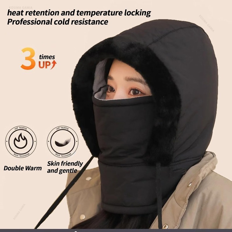 Trapper Hat Ear Flap - Chapeau de pêcheur doublé de polaire
