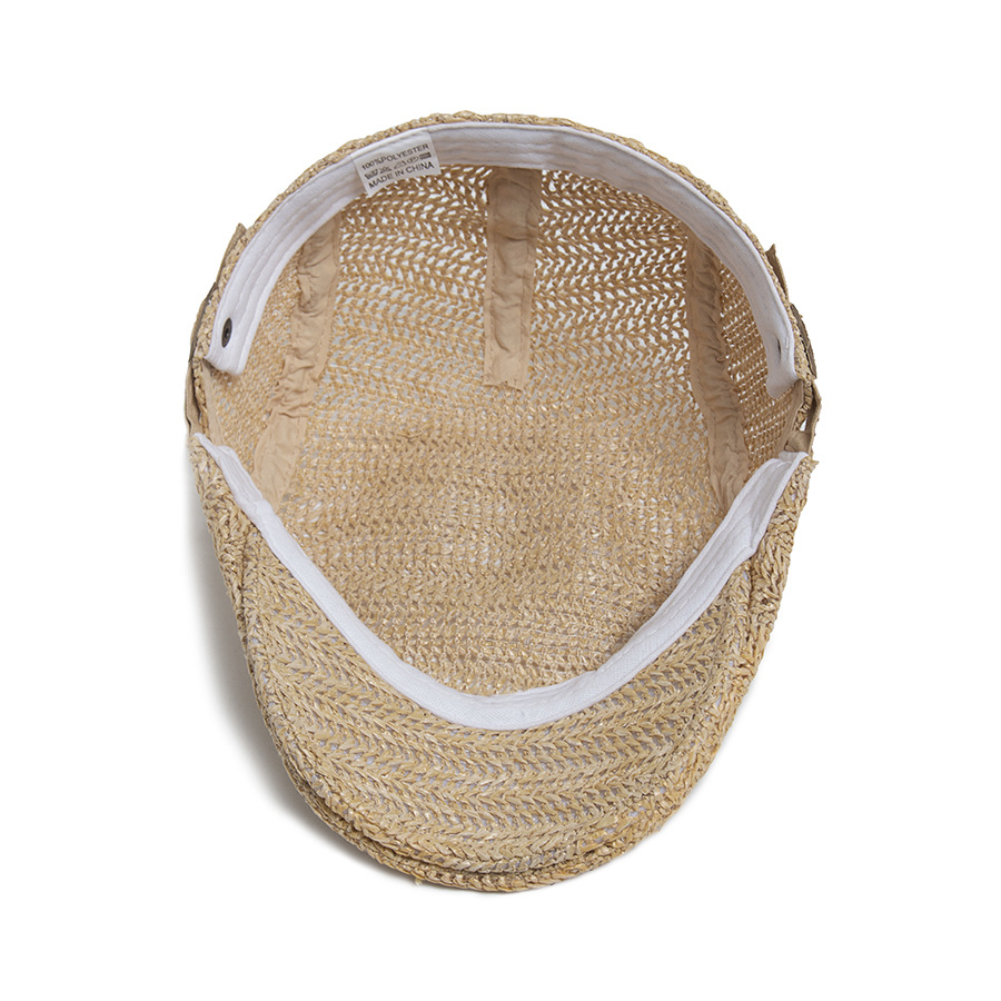 Casquette plate style paille p - Newsboy Cap Ivy avis et prix