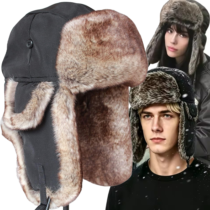 Casquettes d'hiver chaudes pou - Trapper Hat Ear Flap avis et prix