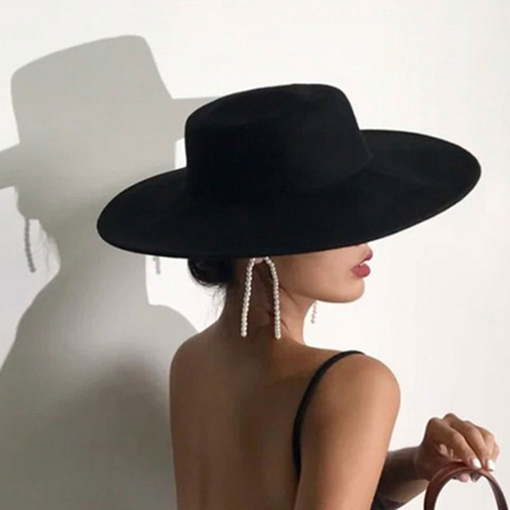 Dames françaises Fedoras haut  - Fedora Hat Wool avis et prix