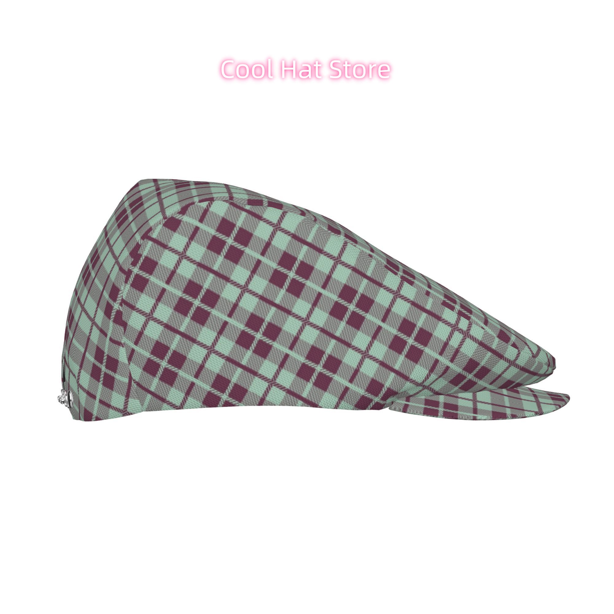 Casquette plate à carreaux men - Newsboy Cap Ivy avis et prix