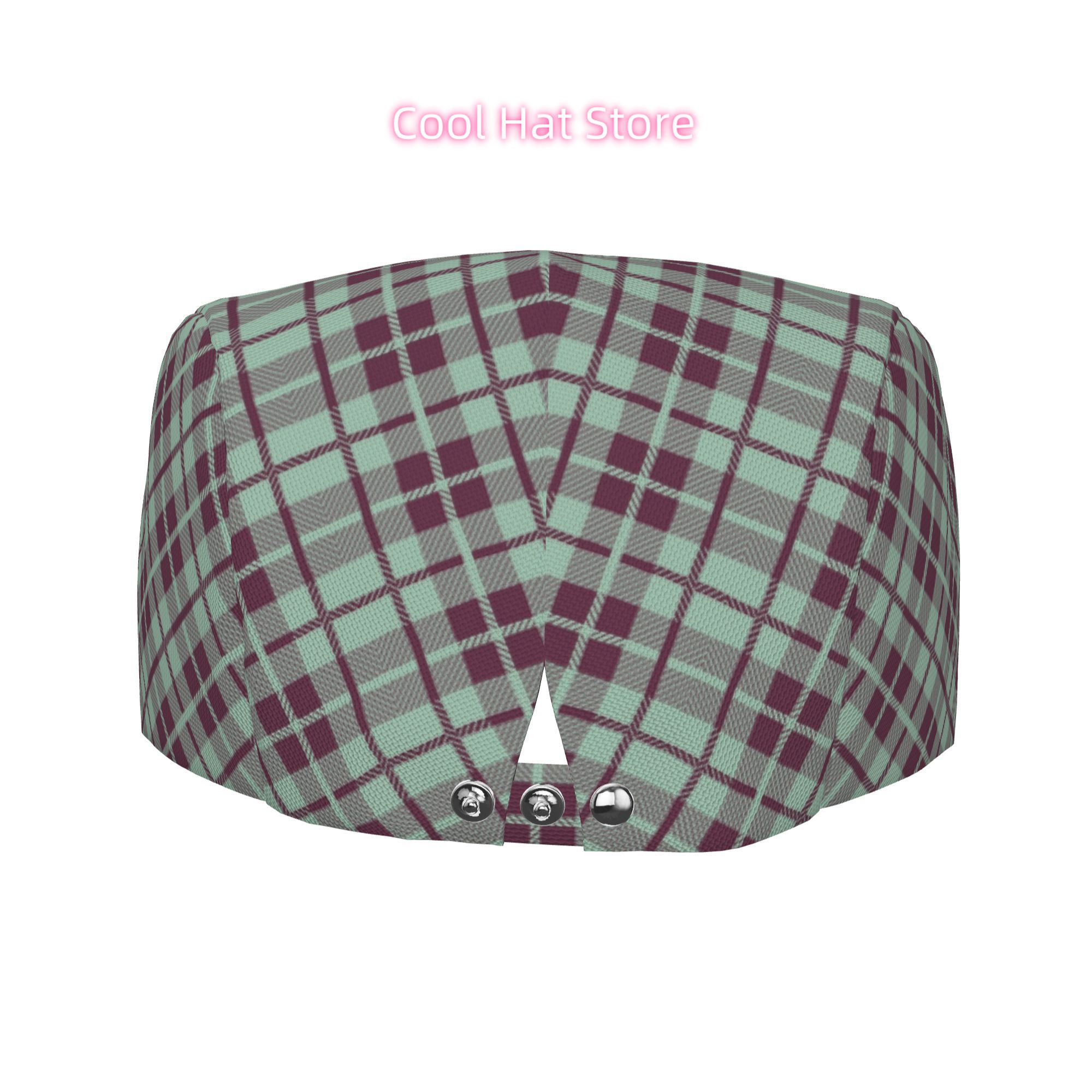 Casquette plate à carreaux men - Newsboy Cap Ivy avis et prix