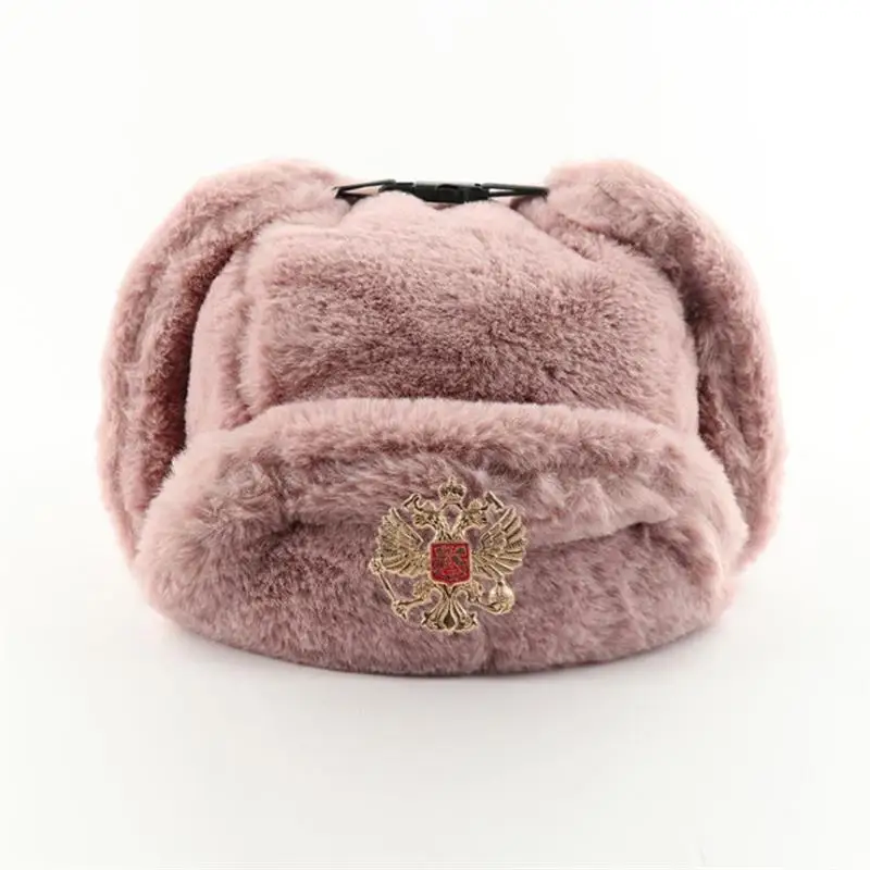 Badge soviétique Ushanka homme - Trapper Hat Ear Flap avis et prix