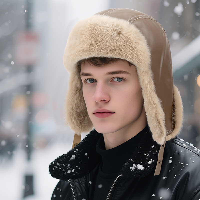 Chapeaux d'hiver chauds en cui - Trapper Hat Ear Flap avis et prix