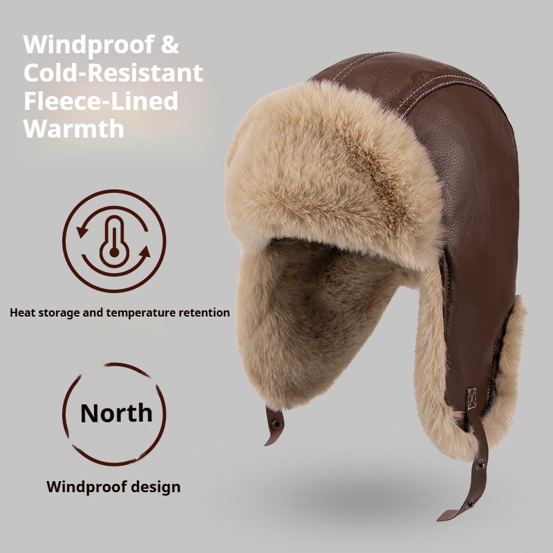 Chapeaux d'hiver chauds en cui - Trapper Hat Ear Flap avis et prix